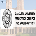 Calcutta University Application Open for PhD Applied Physics